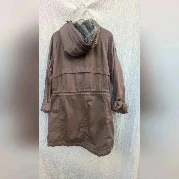 MO-KA by Santa Fe Apparel Anorak Hooded Jacket Dusty Rose Womens Large NWT - Picture 10 of 10